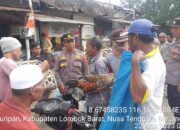 Satgas Preemtif Polres Lombok Barat Sosialisasikan Pemilu 2024 kepada Komunitas Pedagang Ayam dan Tokoh Masyarakat