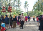 Kapolsek Gerung Pantau dan Amankan Tradisi Adat Nyongkolan di Lombok Barat
