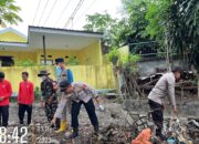 Karya Bakti Bersama Forkopincam Kecamatan Lembar Antisipasi Banjir Lombok Barat