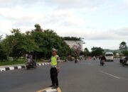 Polres Lombok Barat Gelar Patroli dan Pengamanan Kampanye Dialogis Calon Legislatif