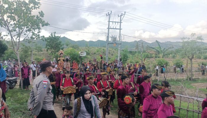 Polsek Sekotong Amankan Tradisi Nyongkolan di Sekotong, Lombok Barat