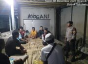 Polsek Sekotong Gelar Patroli Rutin di Dusun Sayong Pendem
