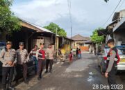 Satgas Preventif Polres Lobar Jaga Kamtibmas di Kampanye Dialogis di Gerung, Lombok Barat