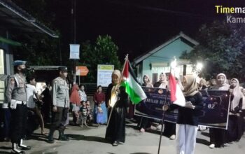 Pengamanan Ketat Pawai Takbiran Keliling di Lombok Barat Berlangsung Aman dan Kondusif