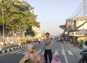 Pengamanan Ketat Polres Lombok Barat Jamin Kelancaran Sholat Idul Adha di Kediri
