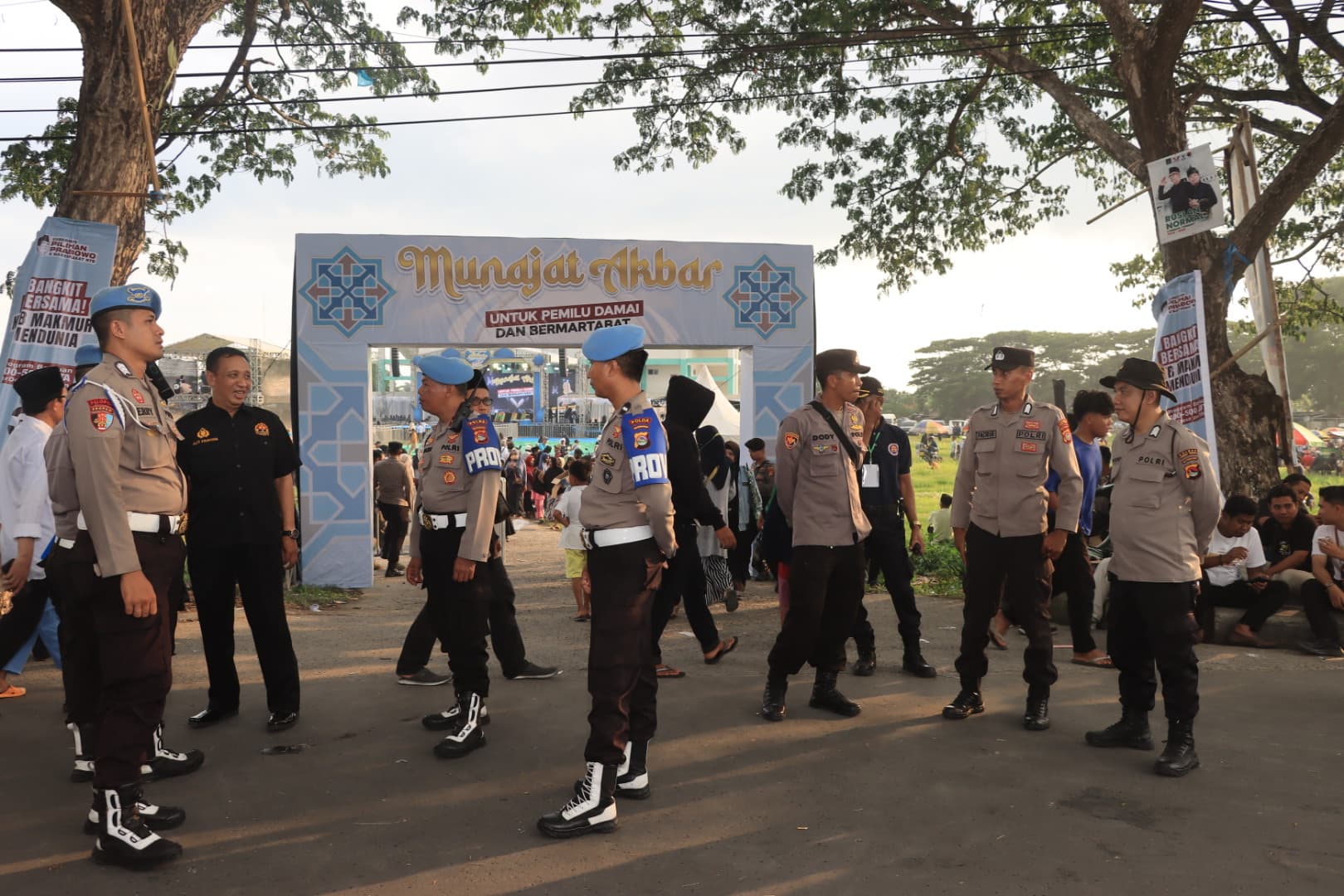 olres Loteng Libatkan 259 Personel Gabungan Amankan Kampanye Terbuka di Lombok Tengah