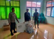 Polres Loteng Kawal Dan Amankan Pendistribusian Logistik Pemilu Diluar Kotak Ke Masing-Masing PPK