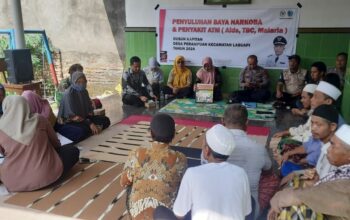 Aksi Desa Perampuan Cegah Narkoba dan Penyakit Menular