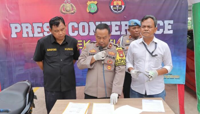 Berhasil Ditangkap! Polisi Bongkar Kasus Curanmor di Jatiasih Bekasi