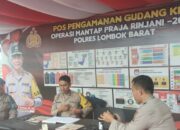 Polres Lombok Barat Perketat Pengamanan Pilkada 2024 dengan Pengecekan Personil