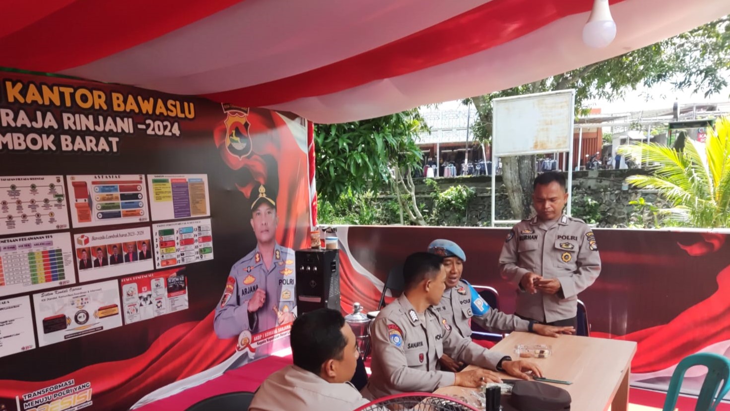 Polres Lombok Barat Cek Kesiapan Personil Jelang Pilkada 2024