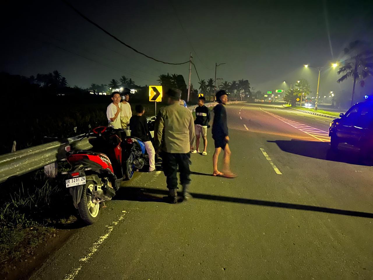 Polsek Kuripan Giat Patroli Rutin Ciptakan Keamanan Malam Hari di Lombok Barat