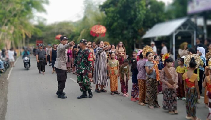 Polsek Sekotong Pastikan Nyongkolan Lancar Tanpa Gangguan