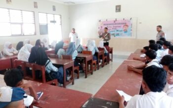 Polsek Sekotong Menyapa Sekolah, Edukasi Bullying hingga Bahaya Narkoba