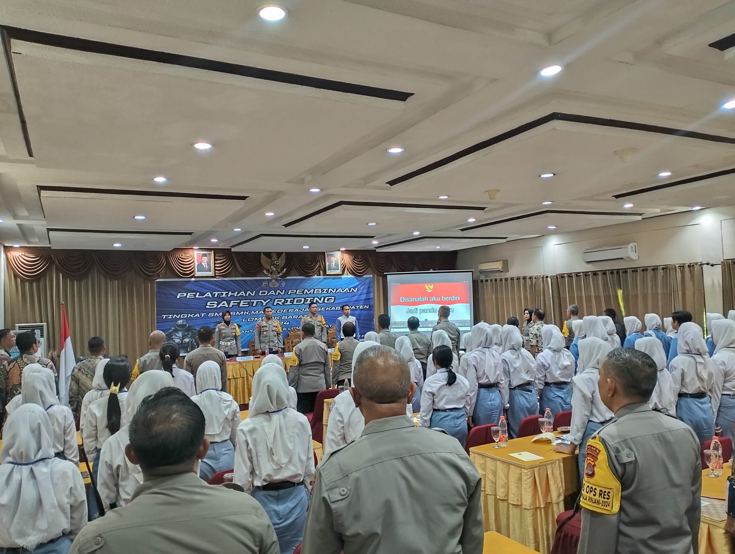 Safety Riding untuk Pelajar Lombok Barat, Agar Makin Aman Berkendara!