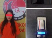 Wanita 20 Tahun Ditangkap Bawa Sabu di Sidikalang