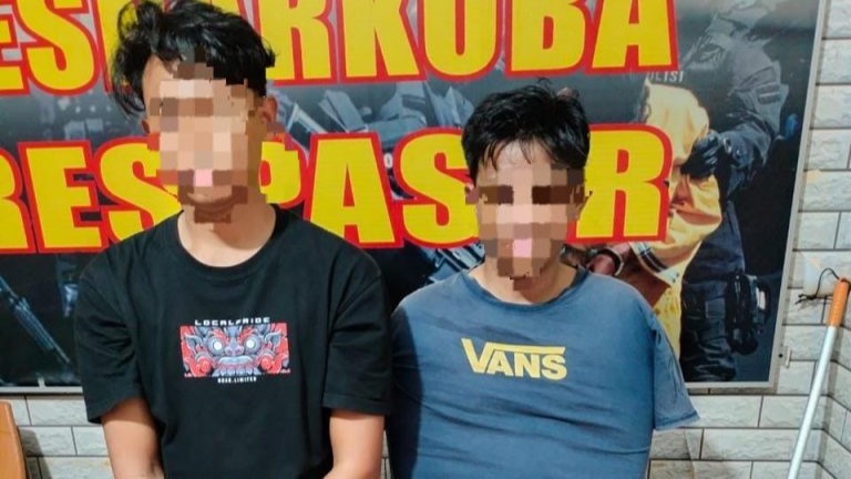 Warga Paser Laporkan Transaksi Narkoba, Dua Pelaku Diciduk!