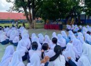 Kapolsek Pekat Gelar Sosialisasi Kenakalan Remaja di SMPN 02 Pekat