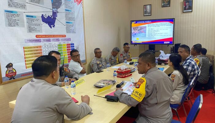 Supervisi Polda NTB untuk Kesiapan Polres Lombok Barat Menghadapi Pilkada 2024