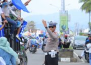 Kampanye Akbar Hari ke-2 Berlangsung Aman, Polres Sumbawa Barat Turunkan 130 Personel Pengamanan