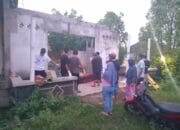 Diduga Terpeleset Dari Lantai 2, ODGJ Ditemukan Tewas Di Rumah Kosong