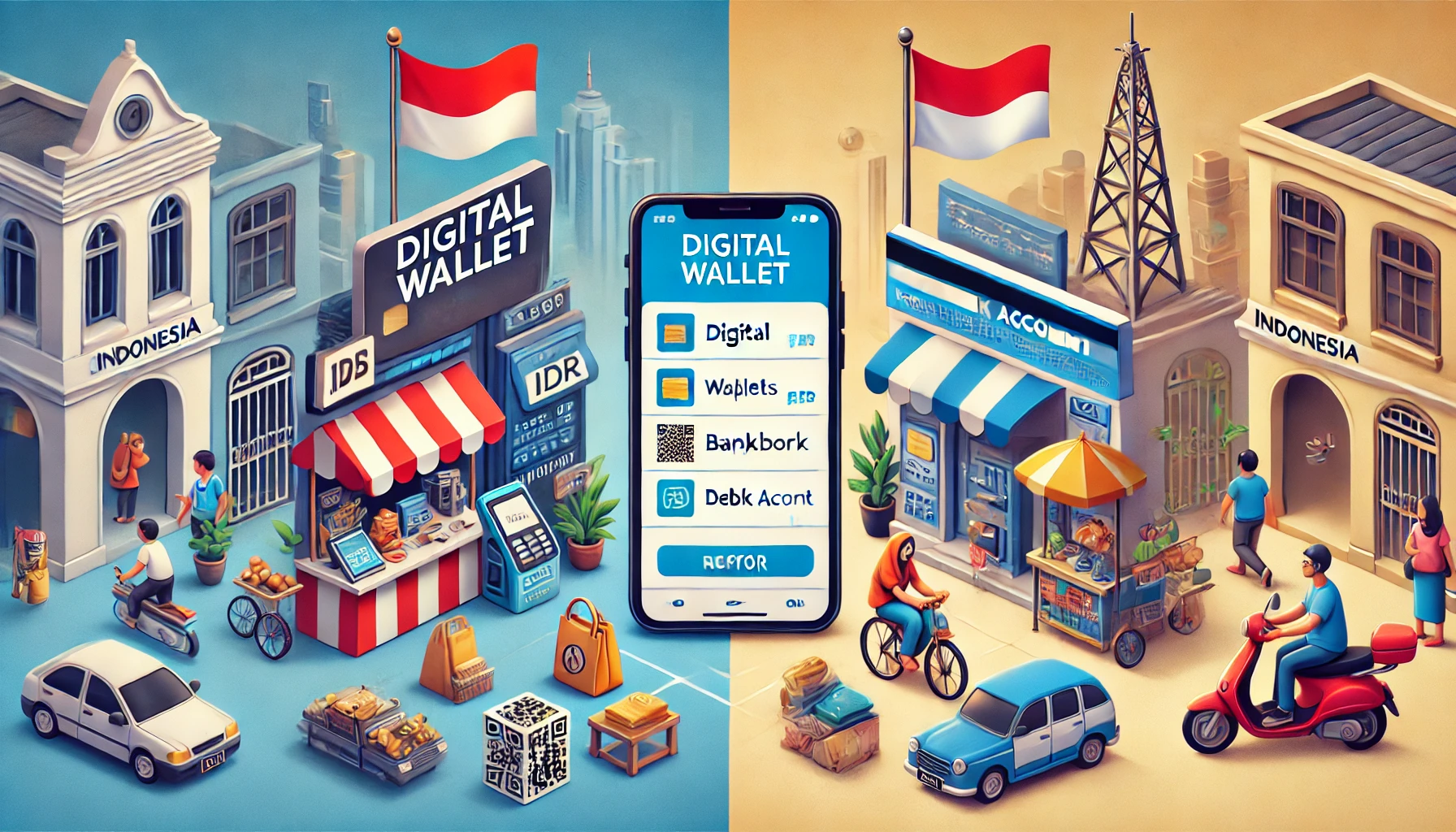 Dompet Digital atau Rekening Bank? Inilah Perbedaannya