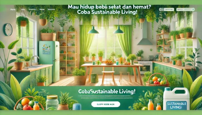 Mau Hidup Lebih Sehat dan Hemat? Coba Sustainable Living!