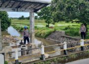 Polisi Siaga Banjir, Patroli Intensif Pantau Debit Air di Kediri