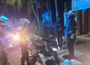 Sat Lantas Polres Bima Kota Tertibkan Kendaraan Bermotor dengan Knalpot Brong