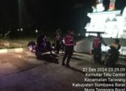 Patroli Dialogis Sat Samapta Polres Sumbawa Barat, Jamin Keamanan Malam Minggu