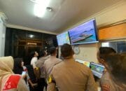 Polres Sumbawa Barat Menerima Tim Supervisi Operasi Lilin 2024 oleh Roops Polda NTB di Pos Pelayanan Pelabuhan Penyeberangan Laut Poto Tano