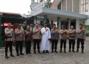 Pastikan Perayaan Natal Aman, Kapolres Bima Kota Pantau Langsung Pengamanan Gereja