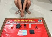 Polres Loteng Amankan Pria Bawa Sabu 100 Gram Lebih di Janapria.