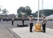 Polres Loteng Gelar Upacara Hari Kesadaran Nasional.