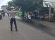 Polsek Tanjung Laksanakan Rawan Pagi, Ciptakan Lalu Lintas Lancar dan Tertib 