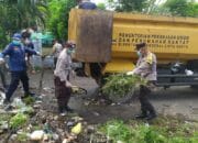 Polsek Tanjung Bersama OPD Kabupaten Lombok Utara Laksanakan Gotong Royong