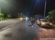 Underpass Banyumulek Aman Terkendali Berkat Patroli Blue Light
