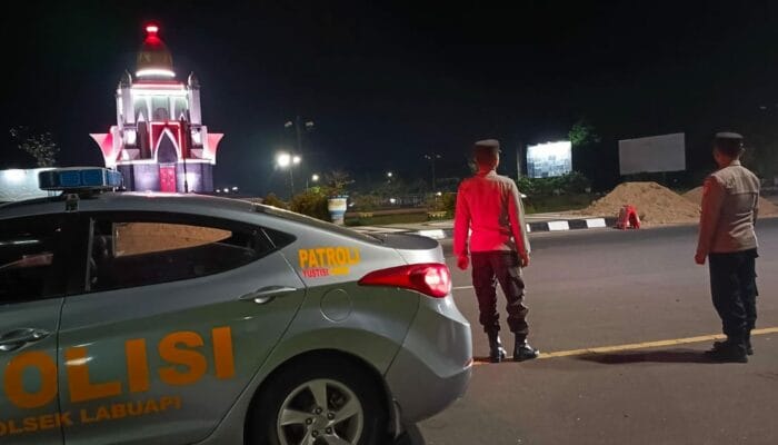 Bay Pass BIL Aman Terkendali Berkat Patroli Rutin Polsek Labuapi