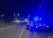 Polsek Gerung Gencar Patroli Malam, Jamin Keamanan Bypass