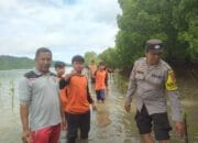 Polisi dan Mahasiswa UNRAM Bersatu Jaga Ekosistem Mangrove Lombok Barat