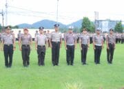 Kapolres Sumbawa Barat Pimpin Upacara Kenaikan Pangkat Personel Polri Periode 1 Januari 2025