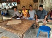 Bhabinkamtibmas Kelurahan Jatibaru Timur Polsek Asakota Sambangi Warga dan Sampaikan Himbauan