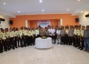 Polres Sumbawa Gelar Apel Dan Syukuran HUT Satpam Ke-44