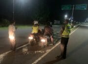 Satlantas Polres Lombok Barat Gencarkan Patroli Malam