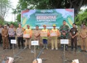 Kapolres Sumbawa Barat sinergi dengan Forkopimda Kick off tanam jagung 1 juta hektar