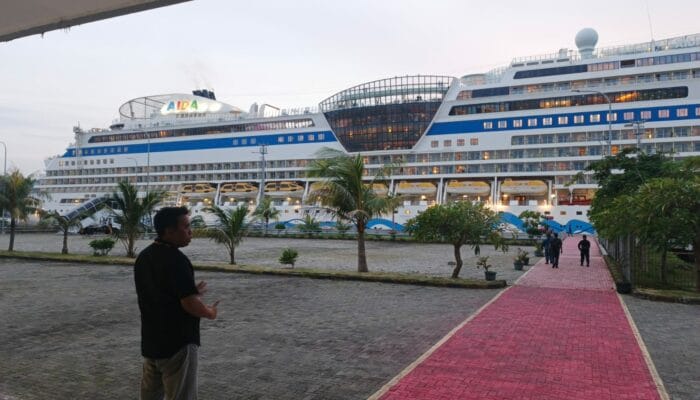 Wisatawan Kapal Pesiar AIDA STELLE Kagumi Lombok Lombok Memikat Hati Ratusan Turis dari AIDA STELLE