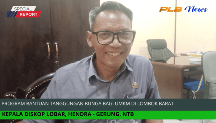 Diskop Lobar “Program Bantuan Tanggungan Bunga bagi UMKM di Lombok Barat”