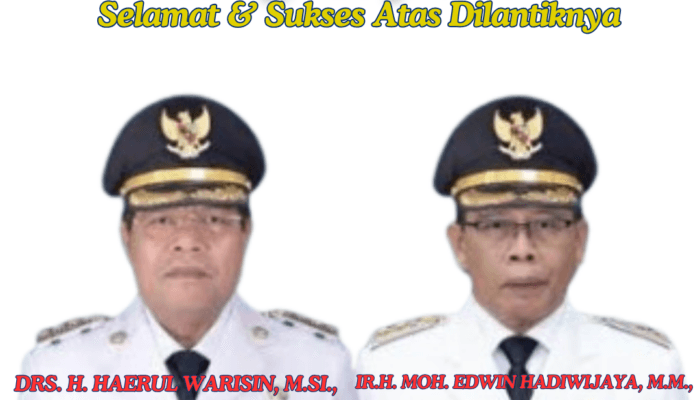 Selamat Dan Sukses Atas Dilantiknya Sebagai Bupati dan Wakil Bupati Lombok Timur