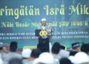 Mabes Polri Gelar Peringatan Isra Mikraj, Wakapolri Ajak Tingkatkan Iman & Takwa