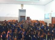 Sat Binmas Polres Bima Kota Gelar Pelatihan Kawah Kepemimpinan di SMUN 4 Kota Bima